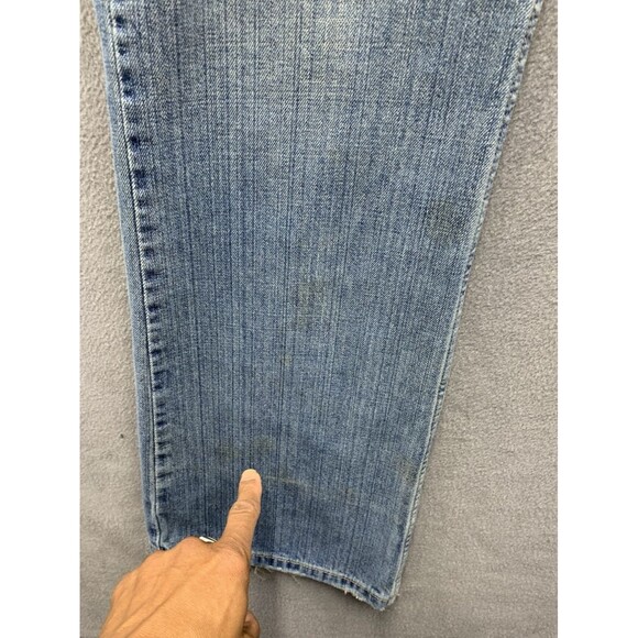 Vtg Levi’s 527 Men’s Denim Jeans Low Boot Cut Blue Distressed Size 36X34 - Picture 14 of 16